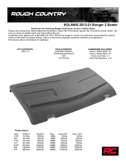 Installation Manual